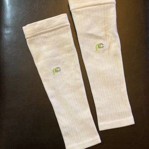 New PRO Compression Calf Sleeves in White